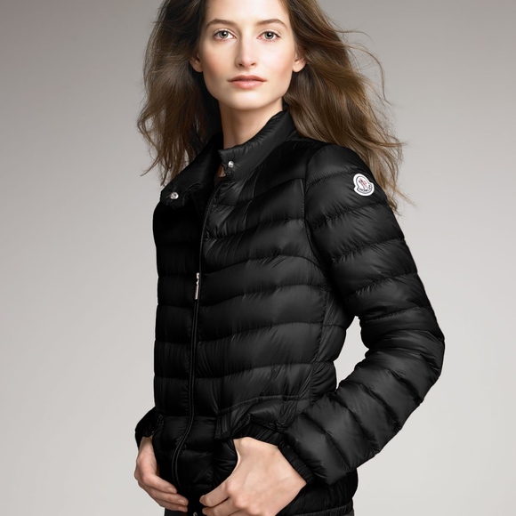 Moncler Jackets & Coats Moncler Water Resistant Short Down Jacket