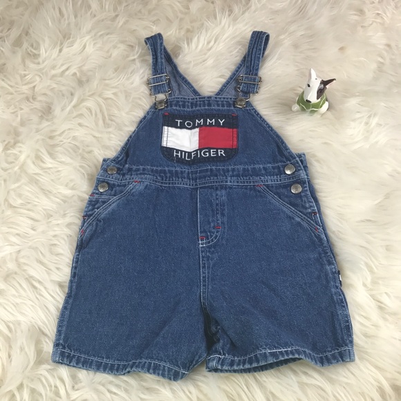 Tommy Hilfiger Bottoms Vintage Tommy Hilfiger Overalls Size 4t Big