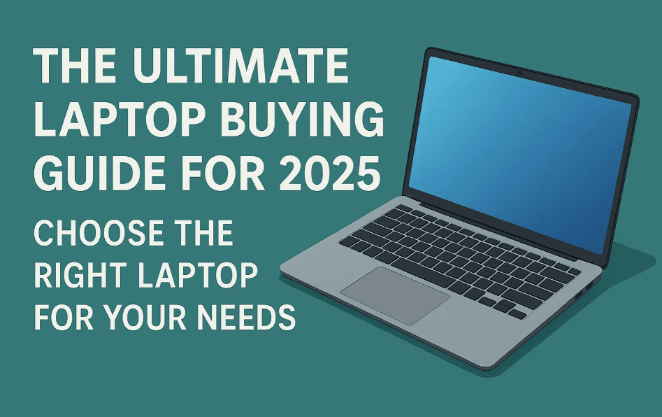 The Ultimate Laptop Buying Guide for 2025 Choose the Right Laptop for