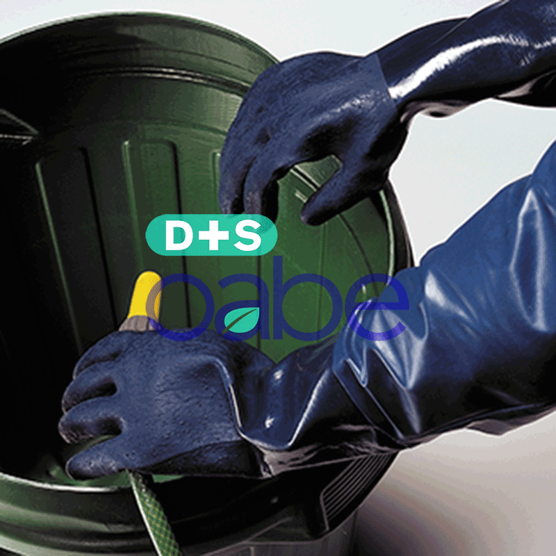 Extra Long Nitrile Gloves DTS Oabe