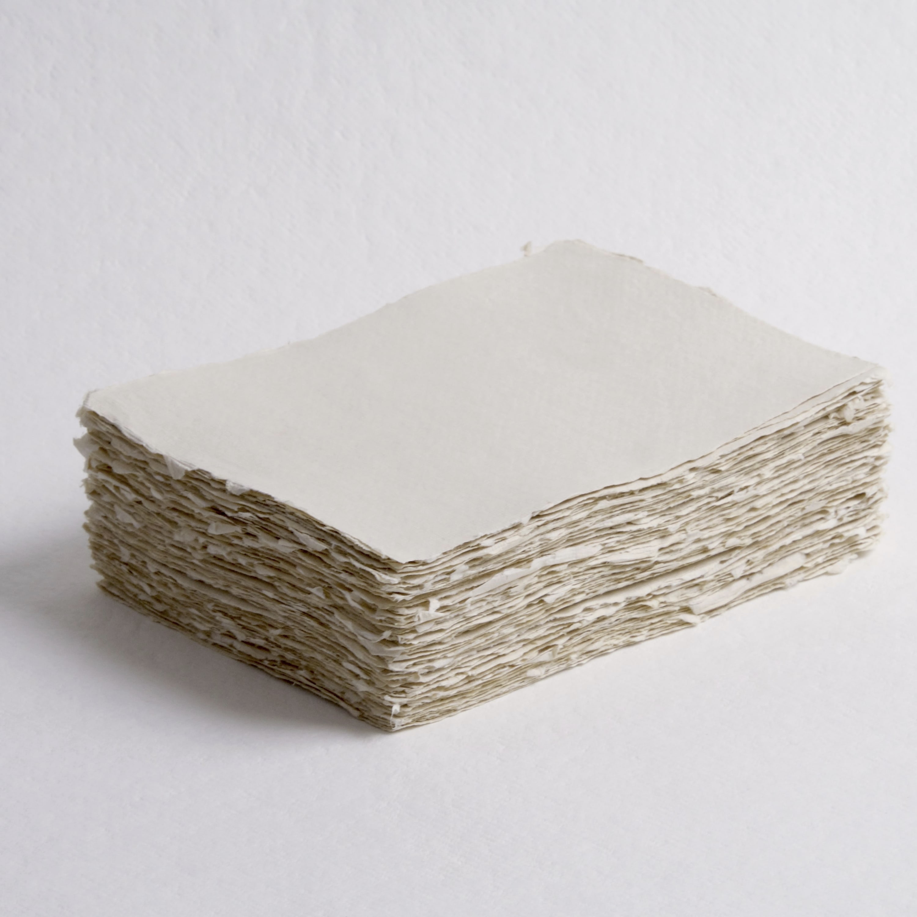 Light Sand, 5" x 7", 200 gsm Deckle Edge Paper Sri Aurobindo