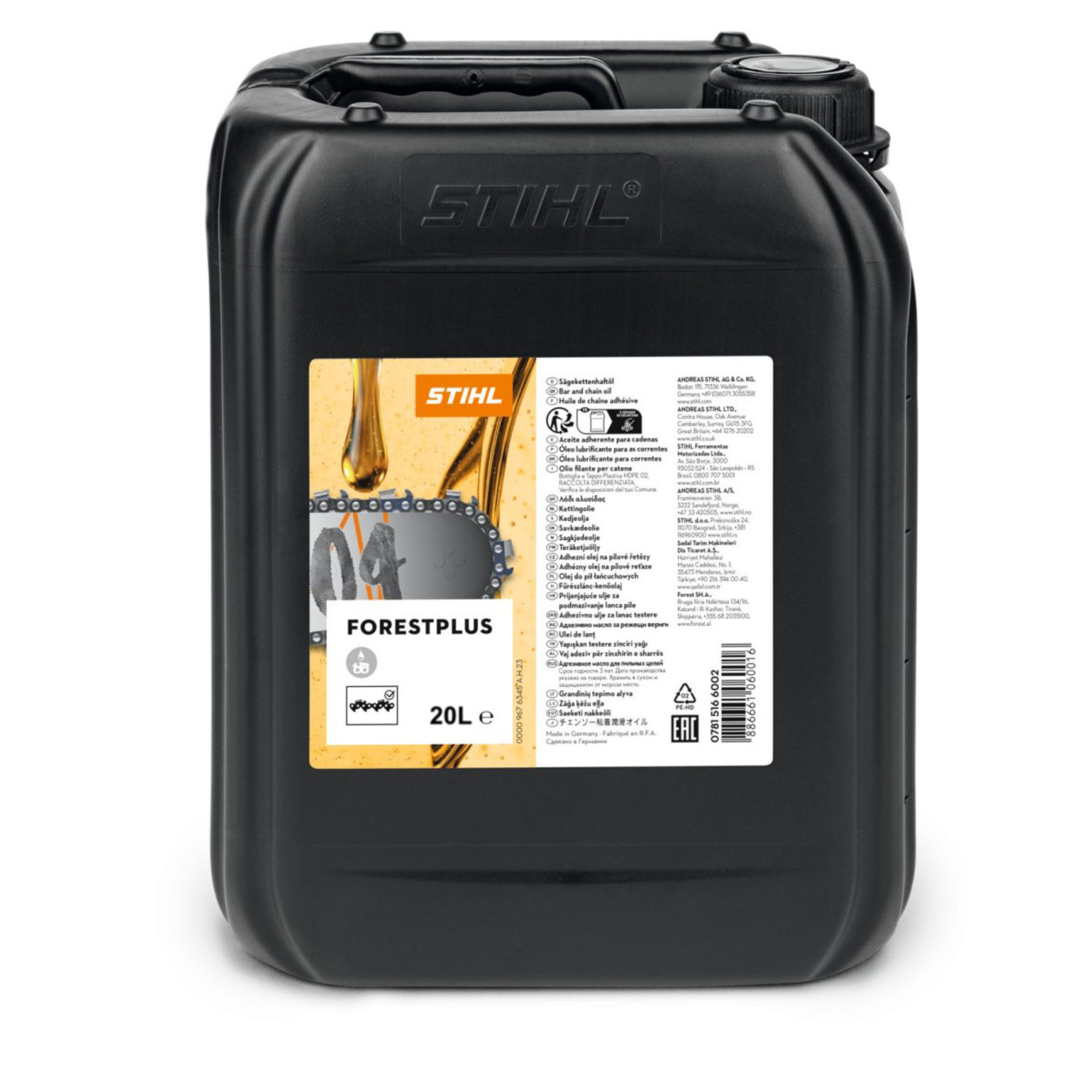 STIHL ForestPlus Chain Oil (20 Litre) · DTW Tools & Machinery