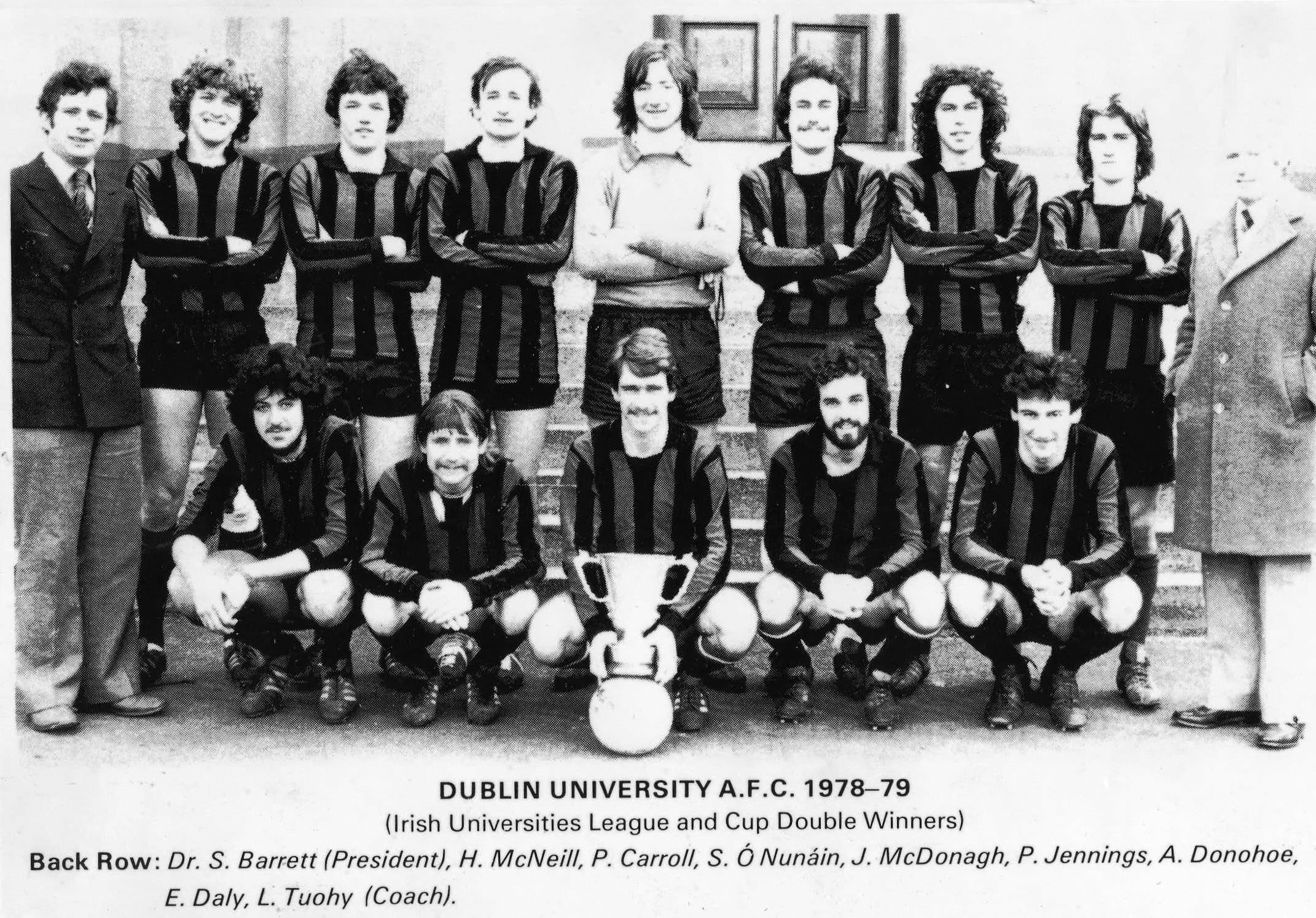 Dublin University AFC History