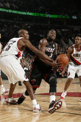 Wade in the lane.