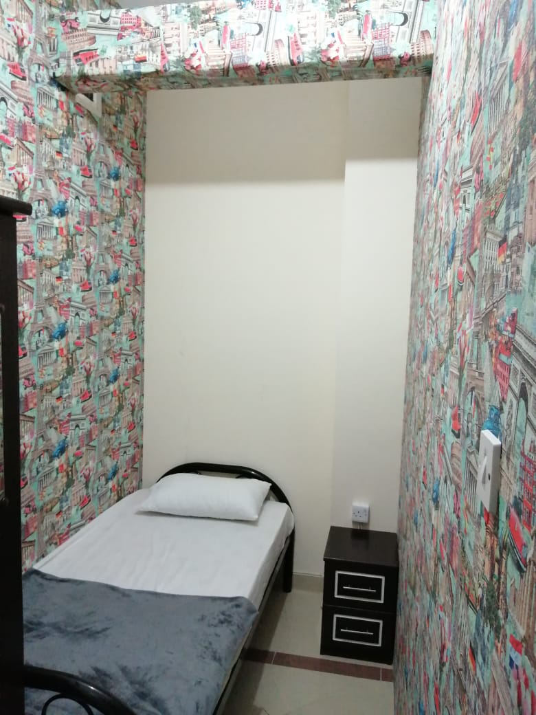 Closed Partition Room With Sharing Bathroom For Single 1207 Room 2