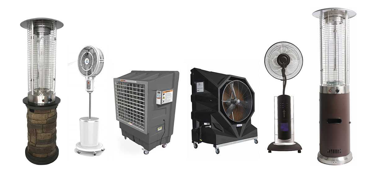 Air Coolers in Dubai, Patio heaters, Fans in Dubai » Dubai Cooling