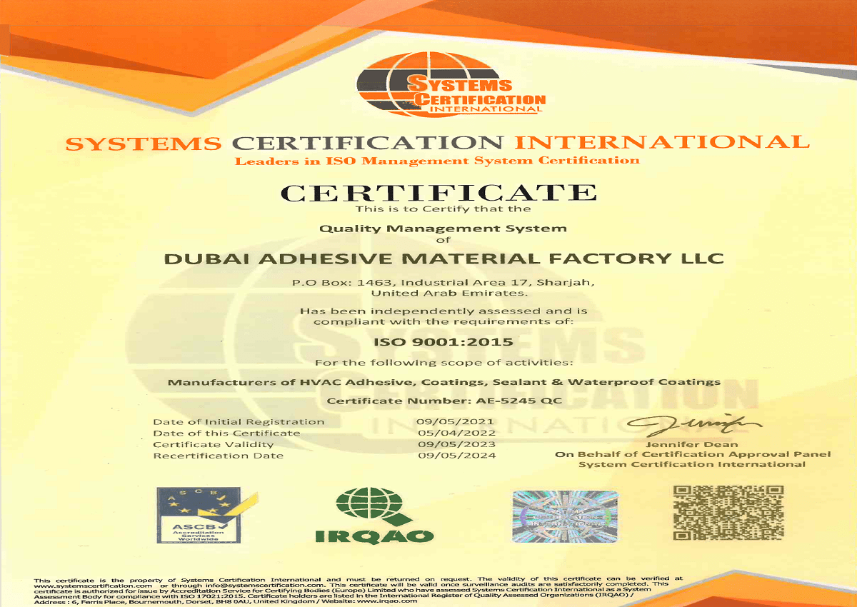 Projects Dubai Adhesive