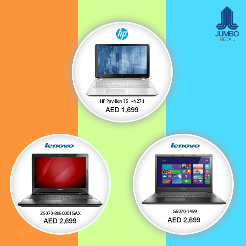 Laptops Best offers at Jumbo