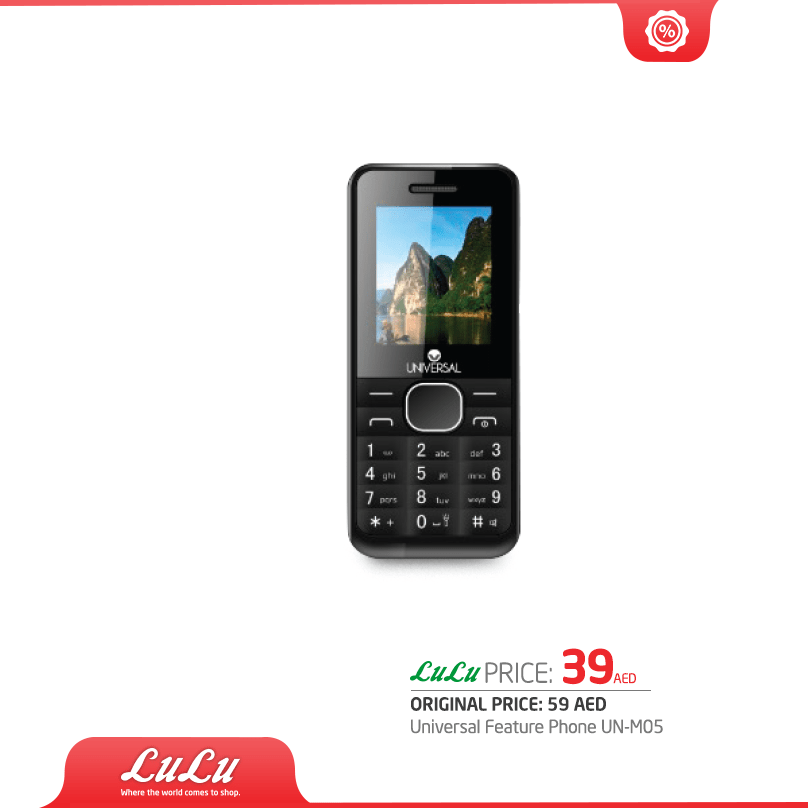 Universal Feature Phone Offer at LuLu Hypermarket