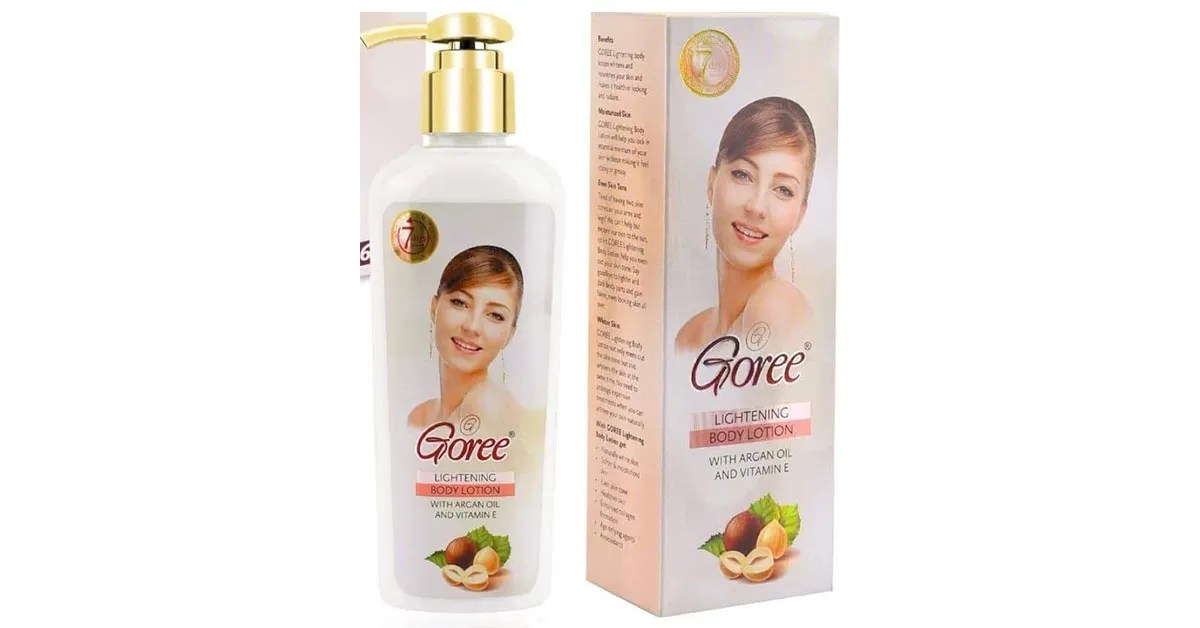 Goree Lightening Body Lotion With Argon Oil & Vitamin E 200ml DUBAI