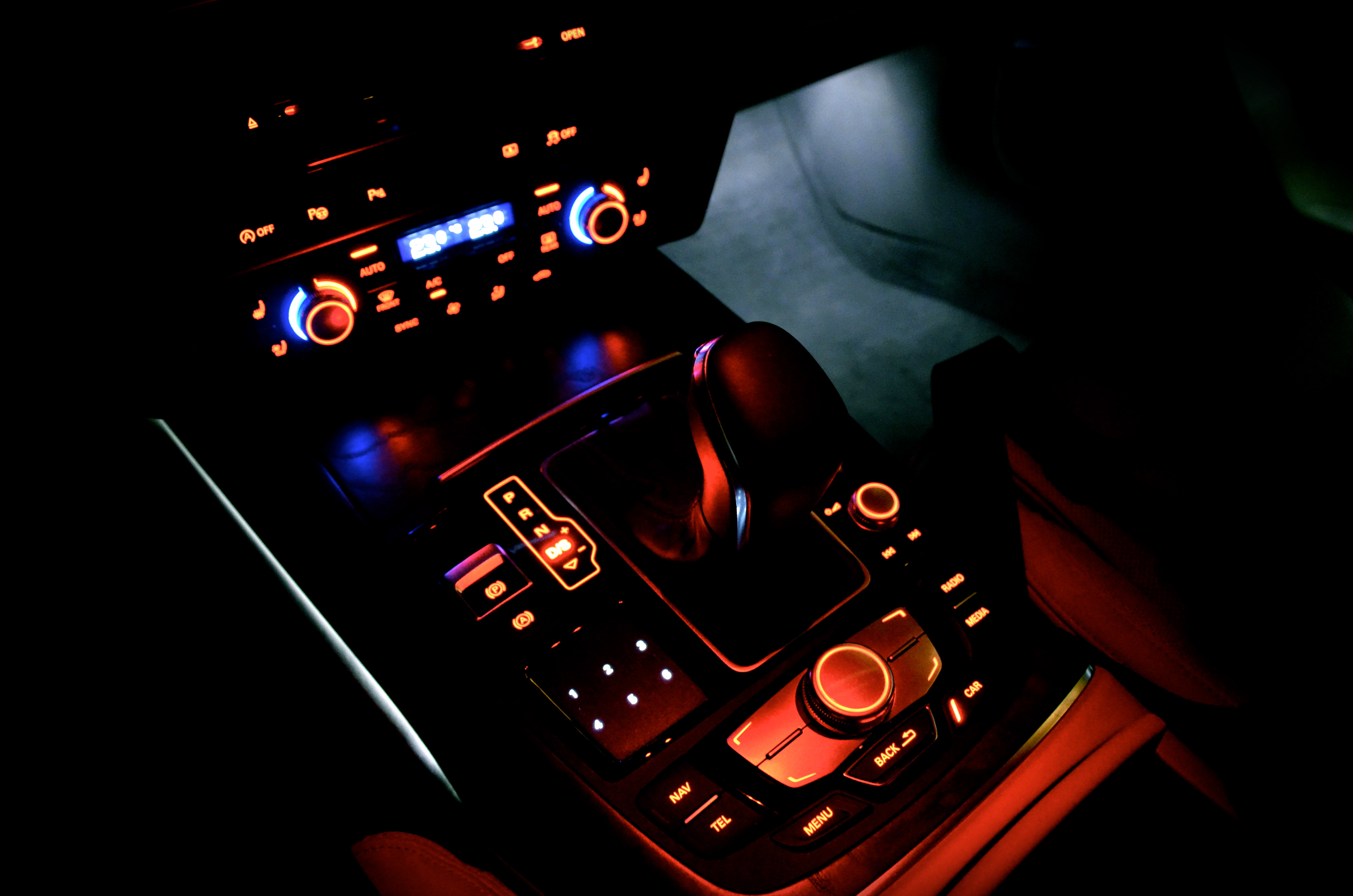 Ambient lighting Audi A6 2016