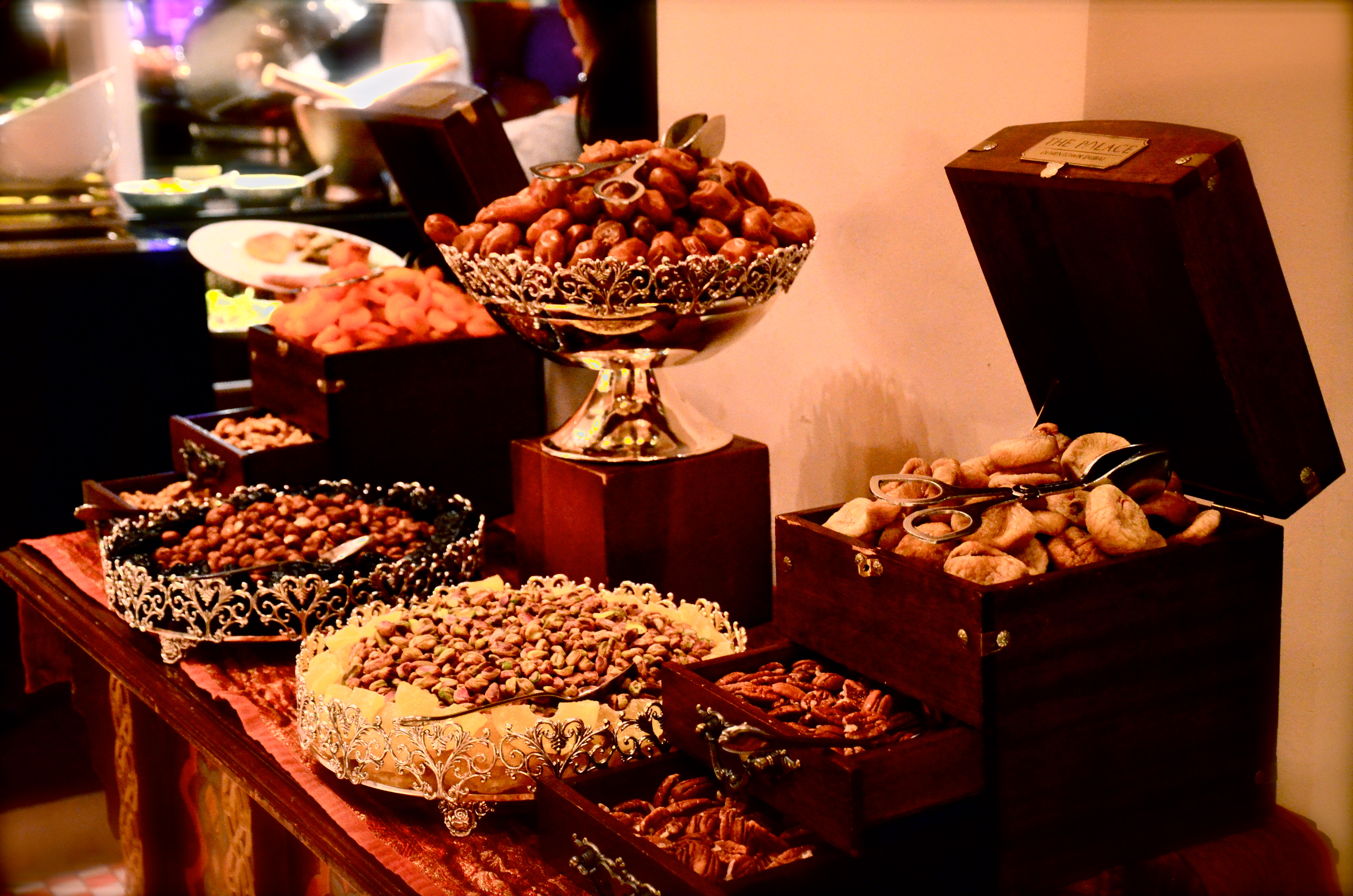 Dates and dry fruits at Ewan