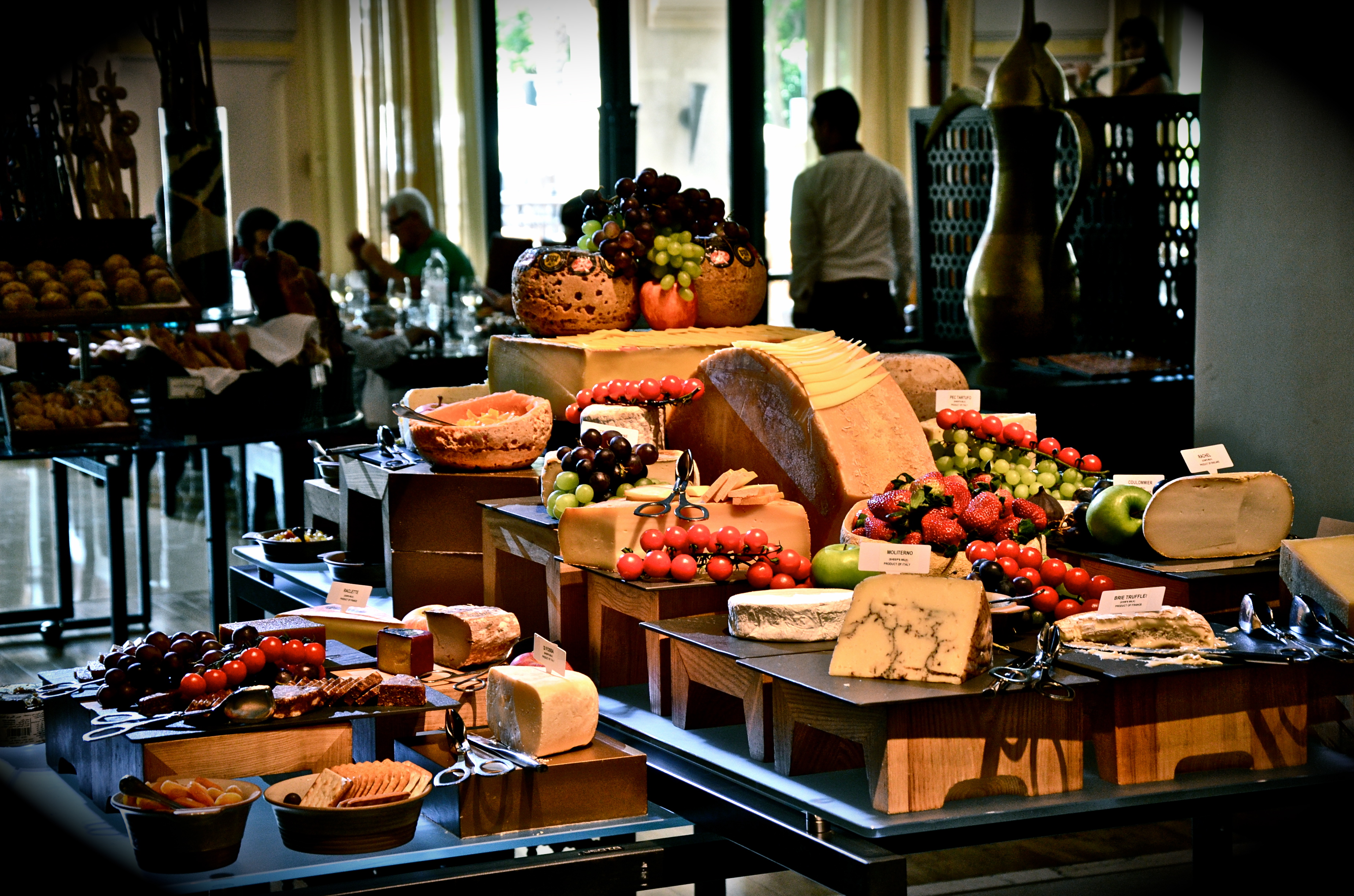 Selection of 15 gourmet cheese