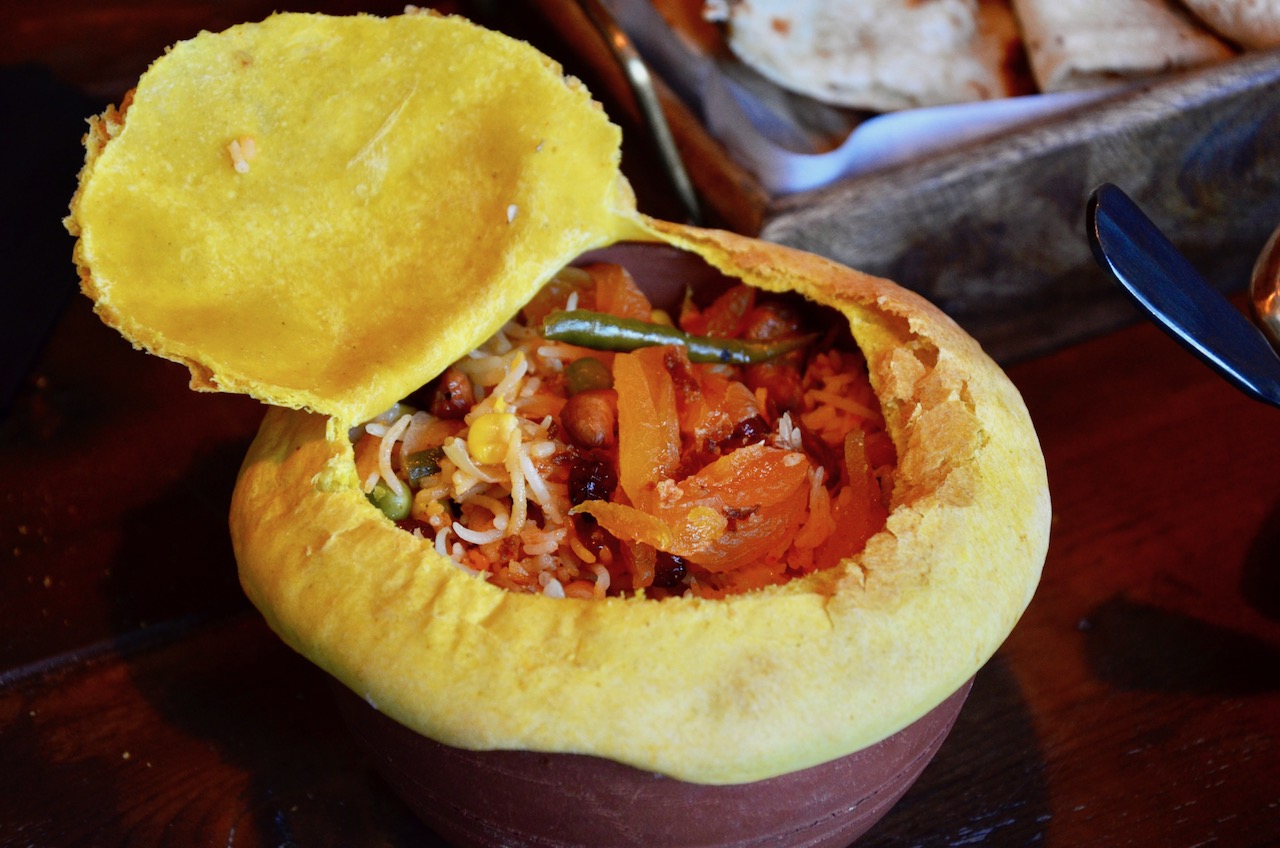 Vegetable Biryani with Apricots