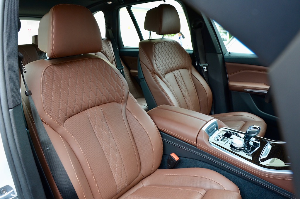 BMW X5 leather seats