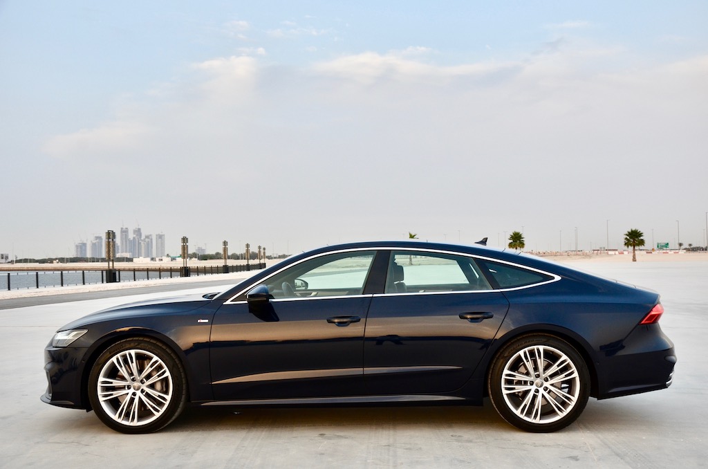 Audi A7 Sportback with S line exterior package