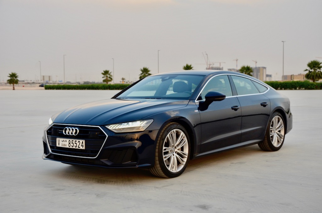 Audi A7 Sportback with S line exterior package
