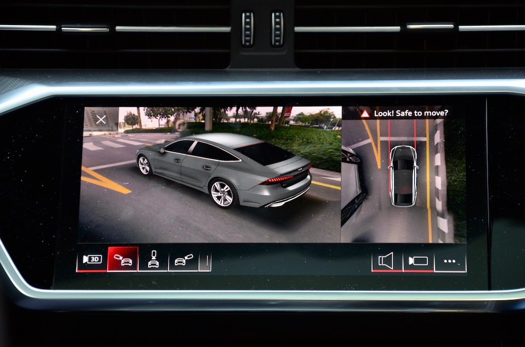 Audi A7 Parking aid Plus with 360° display