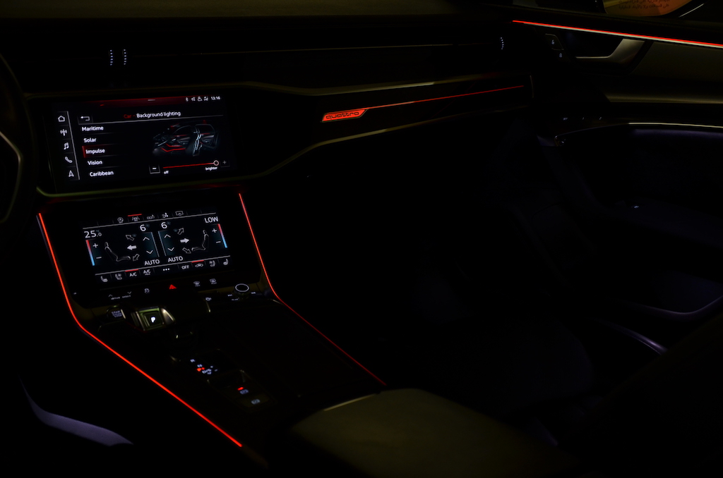 Contour/ambient lighting package, multicolor