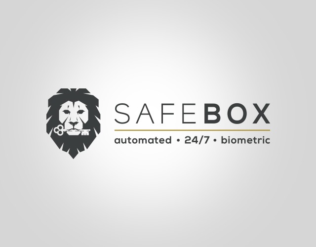 Safe box Logo web design dubai