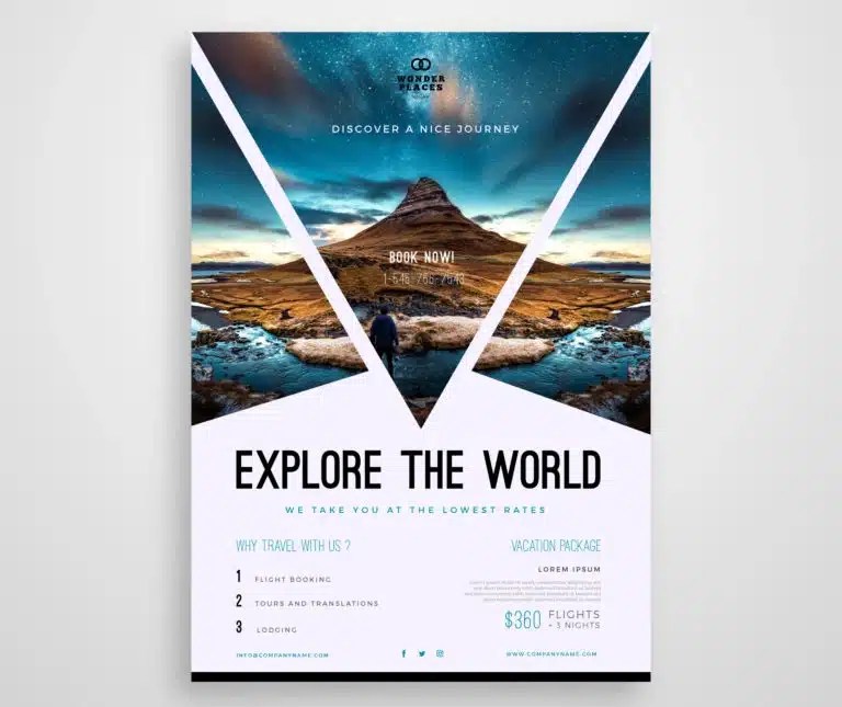 Impressive tips for making travel brochures and leaflets