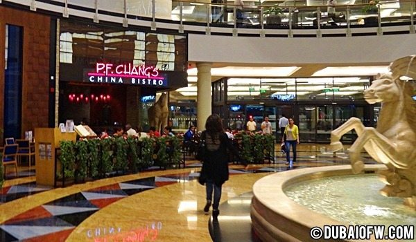 PF Chang’s China Bistro in Mall of the Emirates Dubai OFW