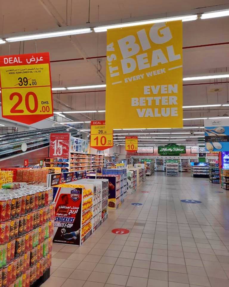 6 Months Unlimited Weekly Deals at Carrefour UAE from FEB to JUL 2021