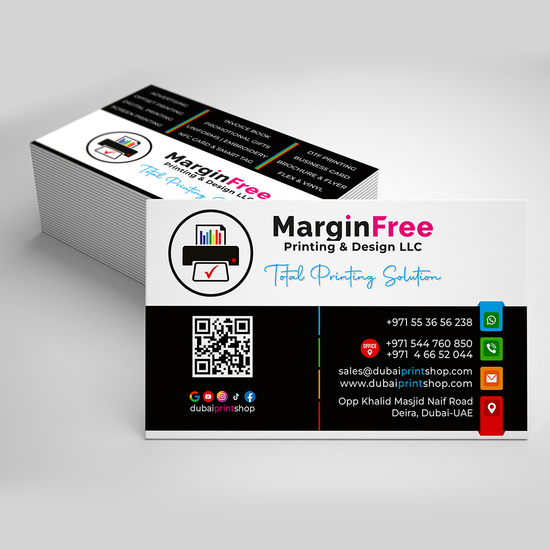 Normal Business Cards Dubai Printing Shop