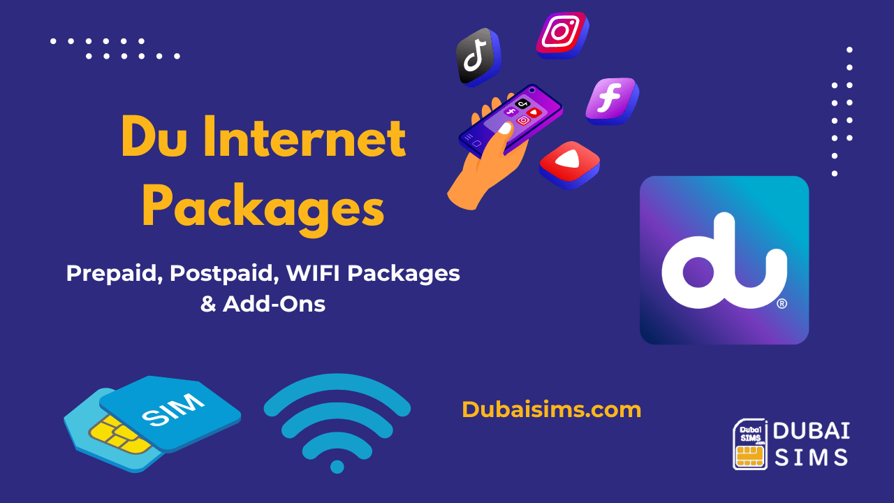 Du Packages 2024 Best Daily, Weekly, and Monthly Offers Dubai Sims