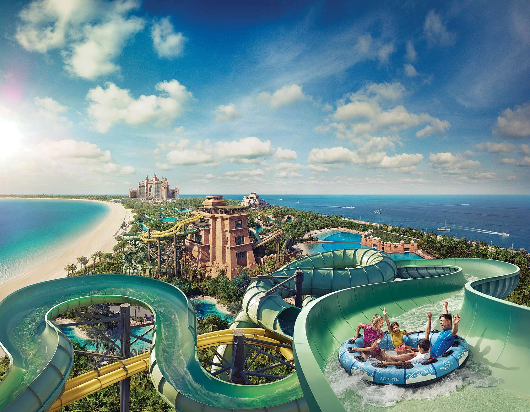 All About Atlantis Aquaventure Dubai — Rides, Ticket Price, Timings, Map