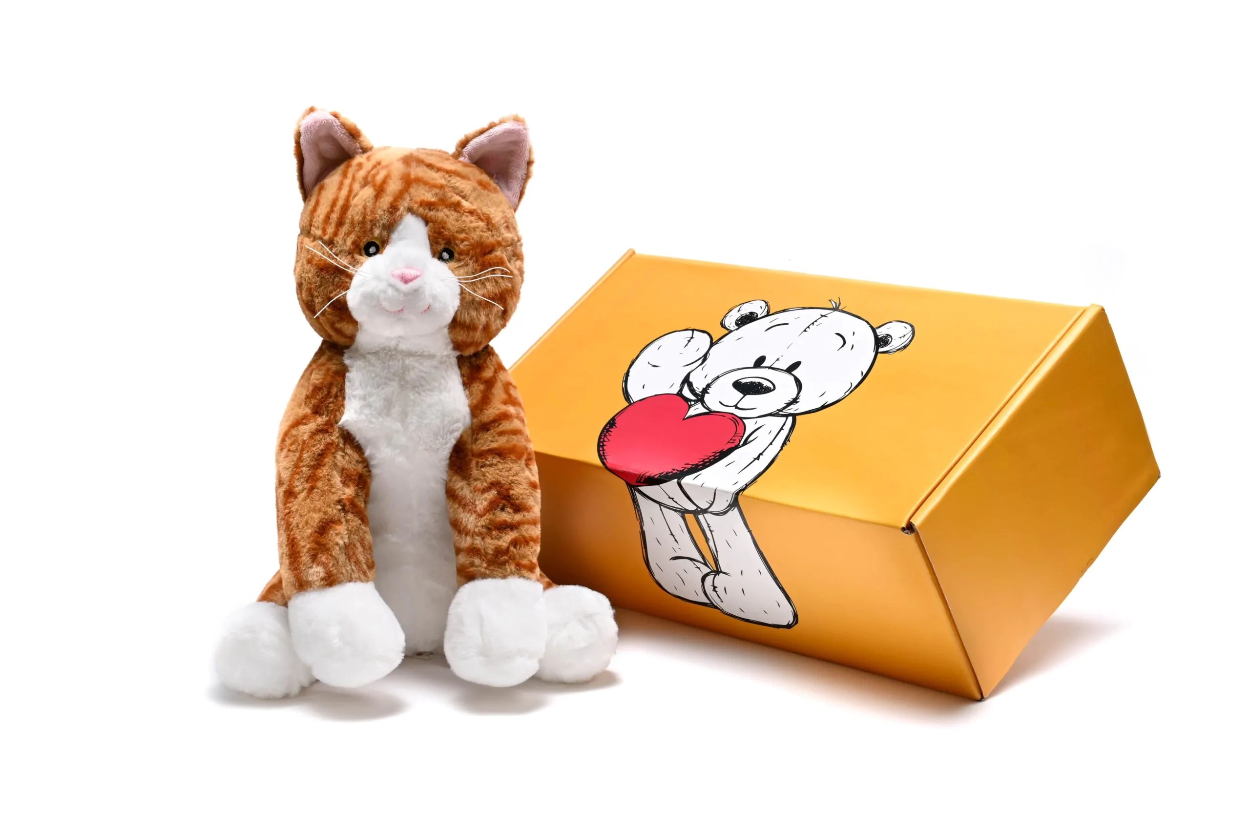 Customizable Cat Stuffed Animal With Voice Recording