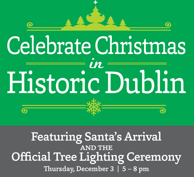 Christmas Tree Lighting Ceremony Thursday, December 3 Dublin, Ohio, USA