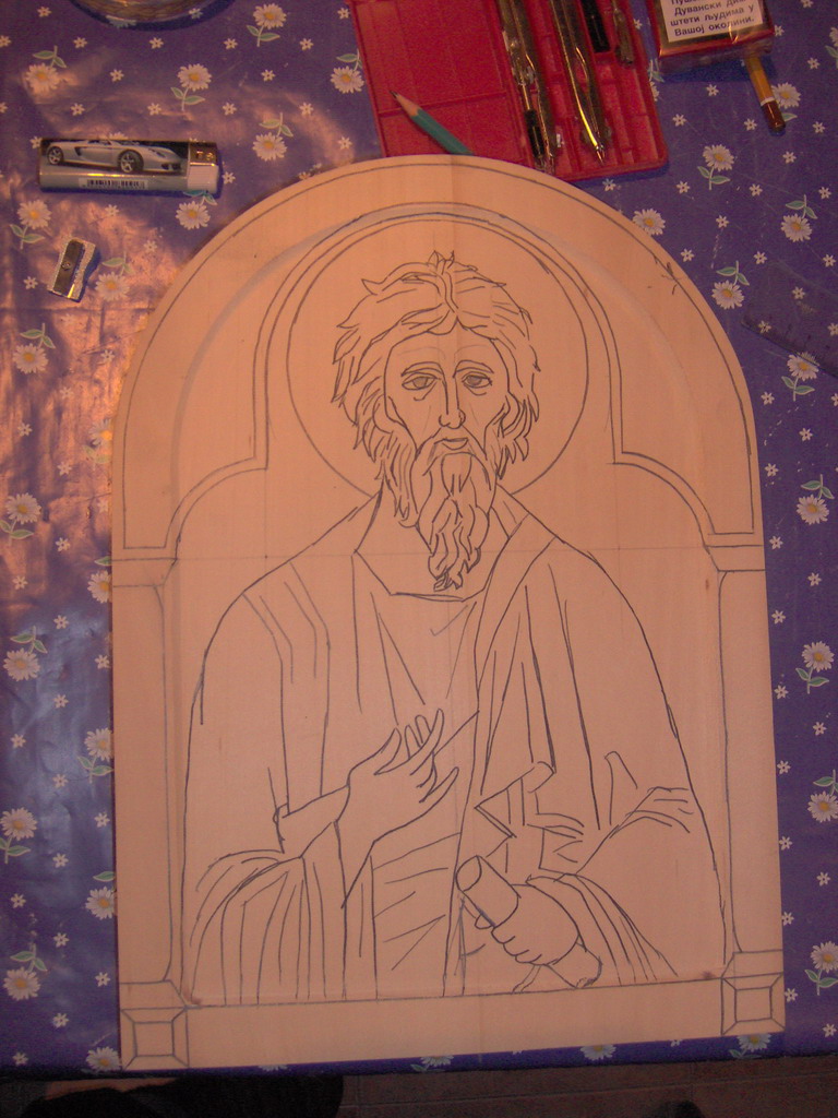 Duborez Korak Po Korak Ikona Sv Apostola Andreja Prvozvanog Woodcarving Icons The Holy Andrew The First Apostle Duborez S Blog