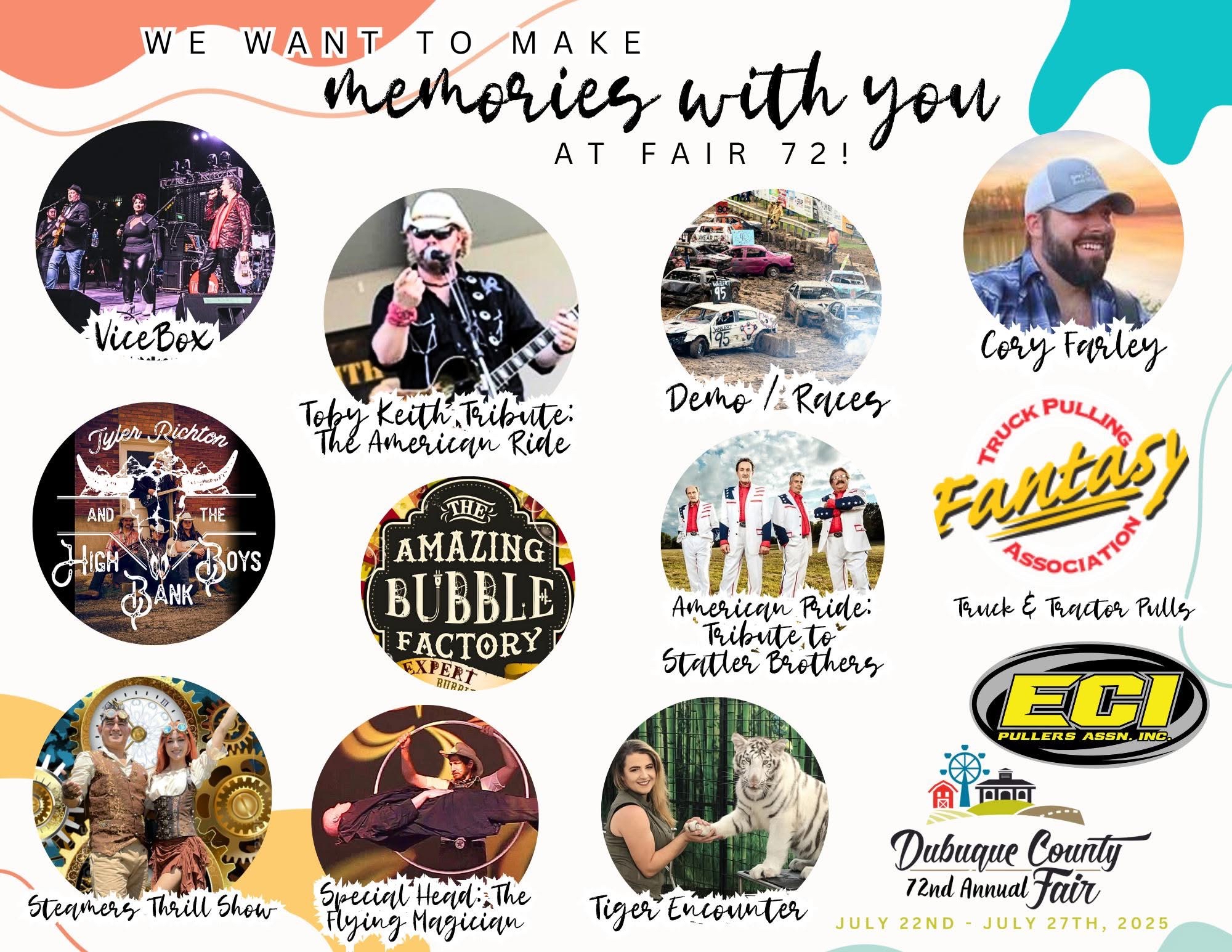 72nd Annual Dubuque County Fair July 2227, 2025 Dubuque Today by the Dubuque Advertiser