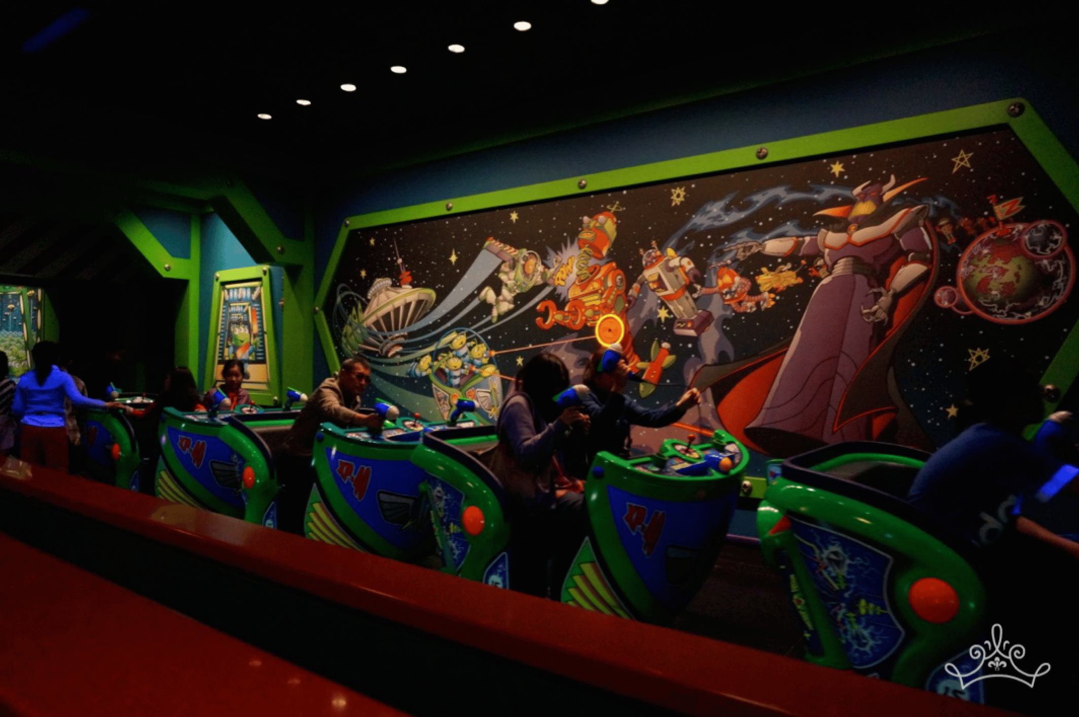 buzz lightyear shooting game disney