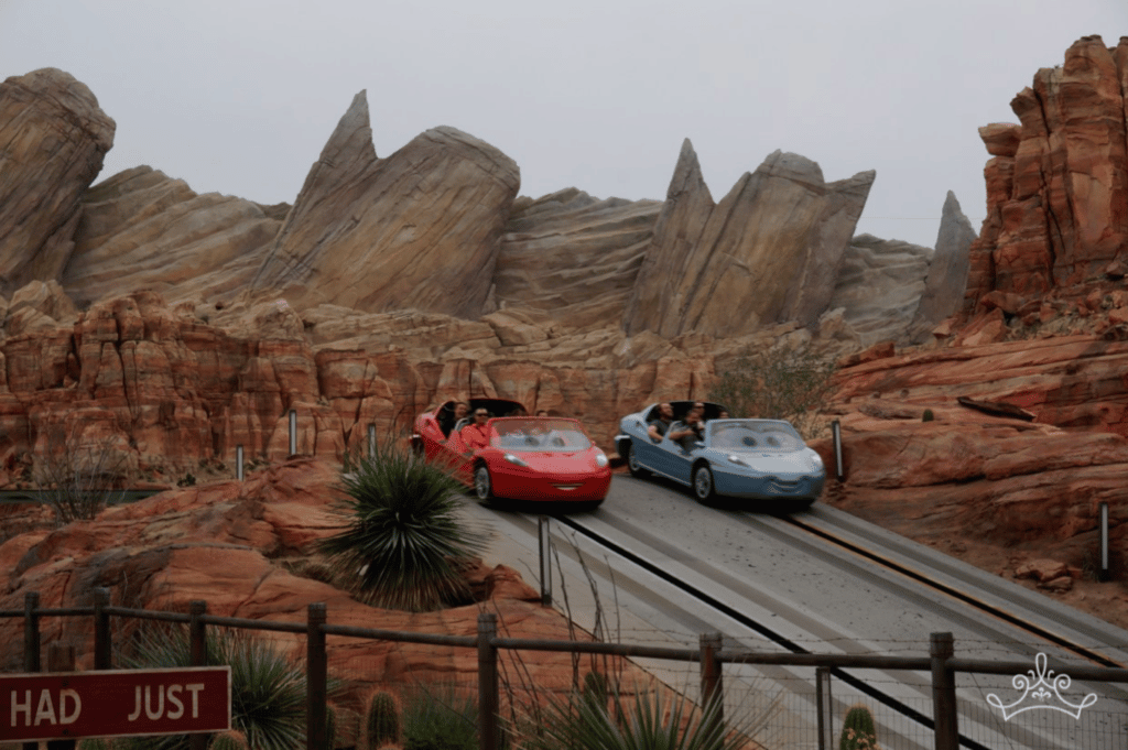 Radiator Springs Racers in California Adventure's Cars Land