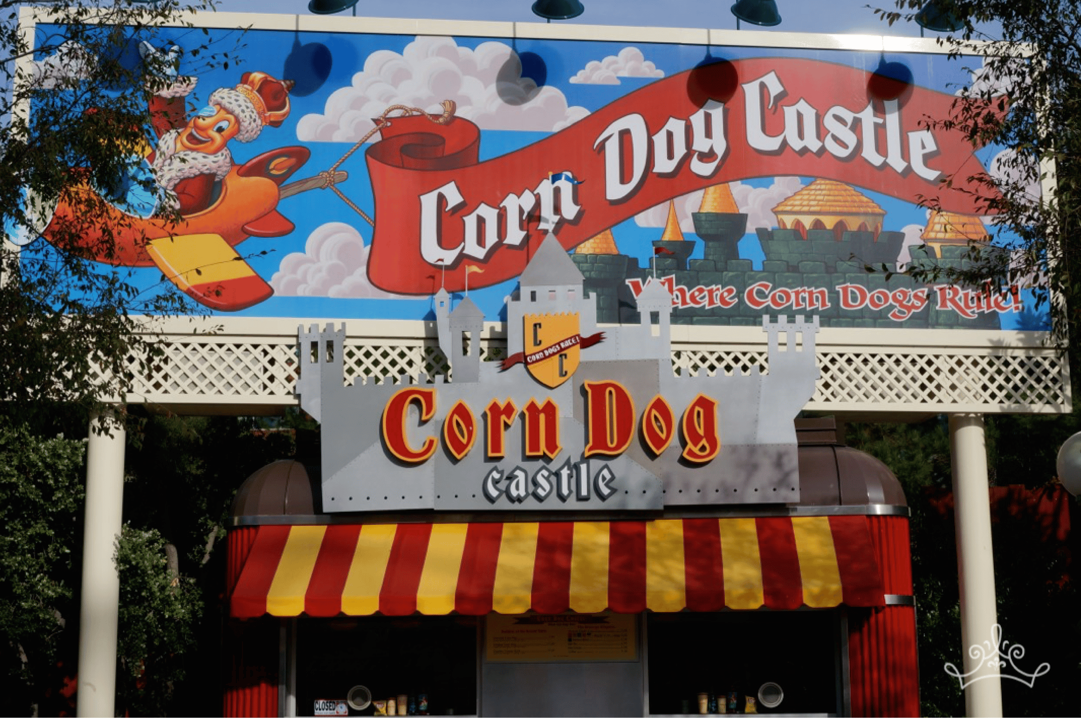 Corn Dog Castle in California Adventure's Paradise Park