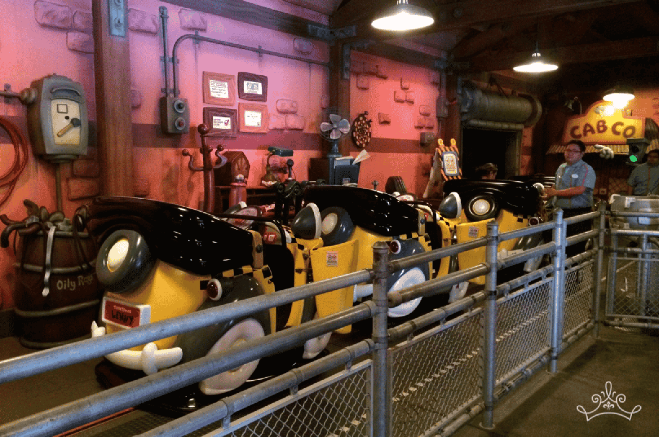 Roger Rabbit's Car Toon Spin in Disneyland's Toontown