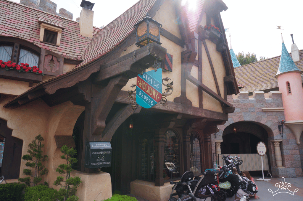 Castle Holiday Shoppe in Disneyland's Fantasyland