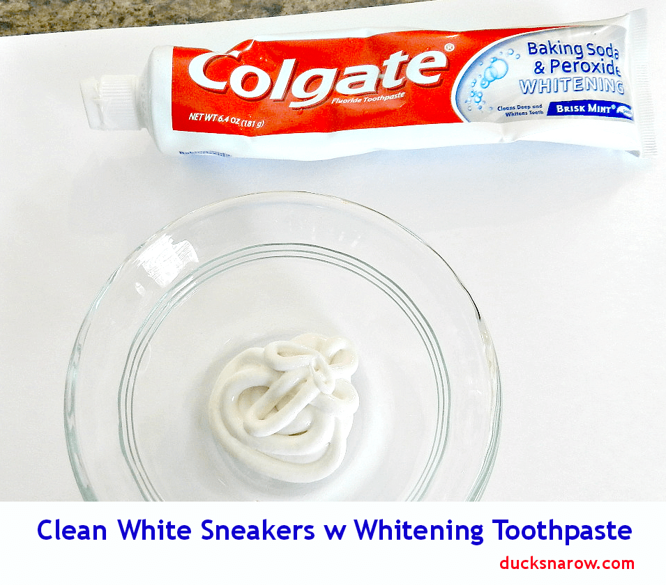 How To Clean White Canvas Sneakers - Ducks 'n a Row