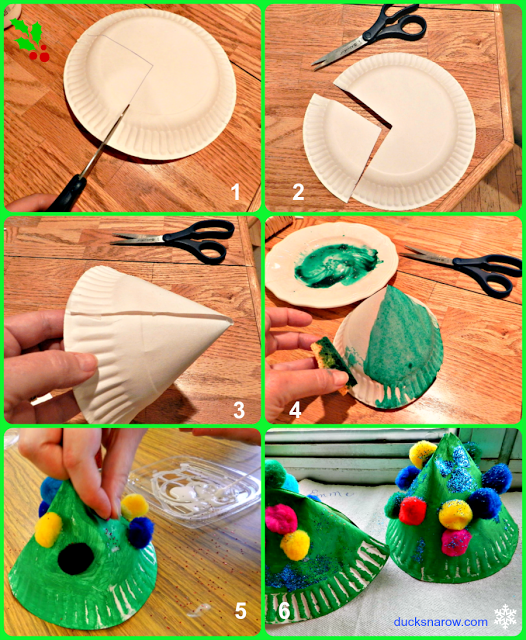 Paper Plate Christmas Tree Paper Plate Christmas Tree Craft for Kids Ducks 'n a Row