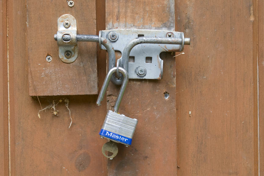 Stepbystep Outdoor shed door locks Now Zam