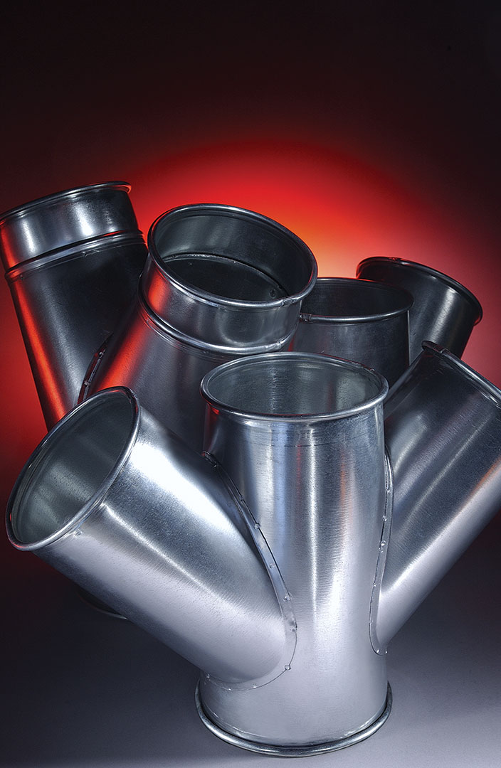 Duct Incorporated Clamp Together Ducting