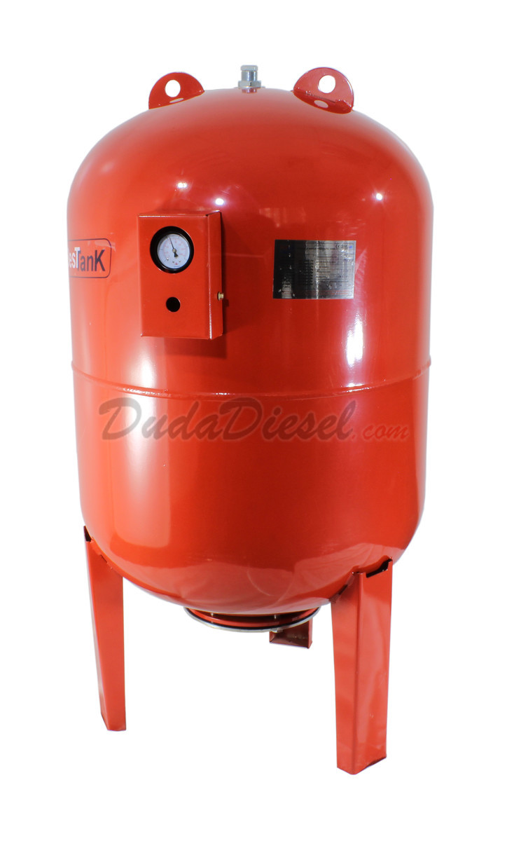 Red 500l Solar Vertical Expansion Tank With Legs Exptank500vls