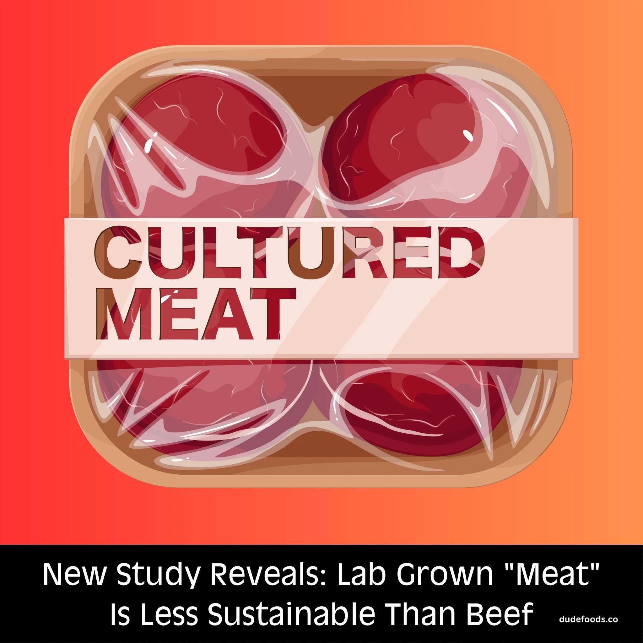 Lab Grown Meat Proven To Be Less Sustainable Than Real Beef Dude Food