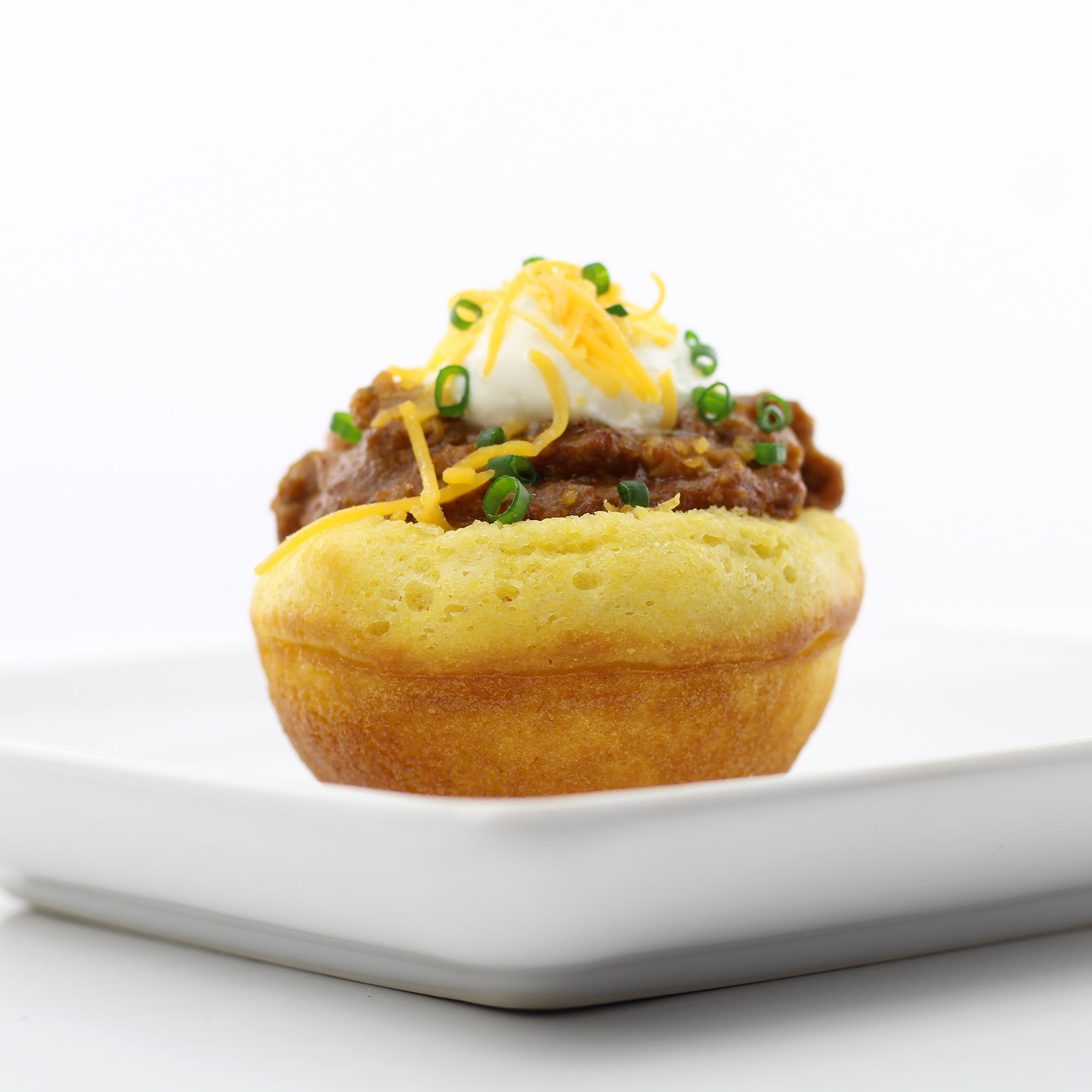 Chili in Edible Cornbread Bowls Food Recipes & Videos