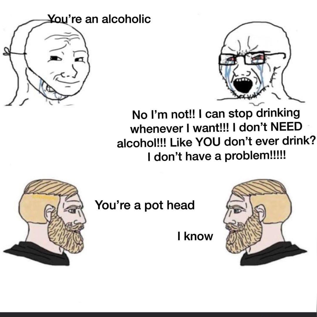 You’re a pothead The Dude Grows Show