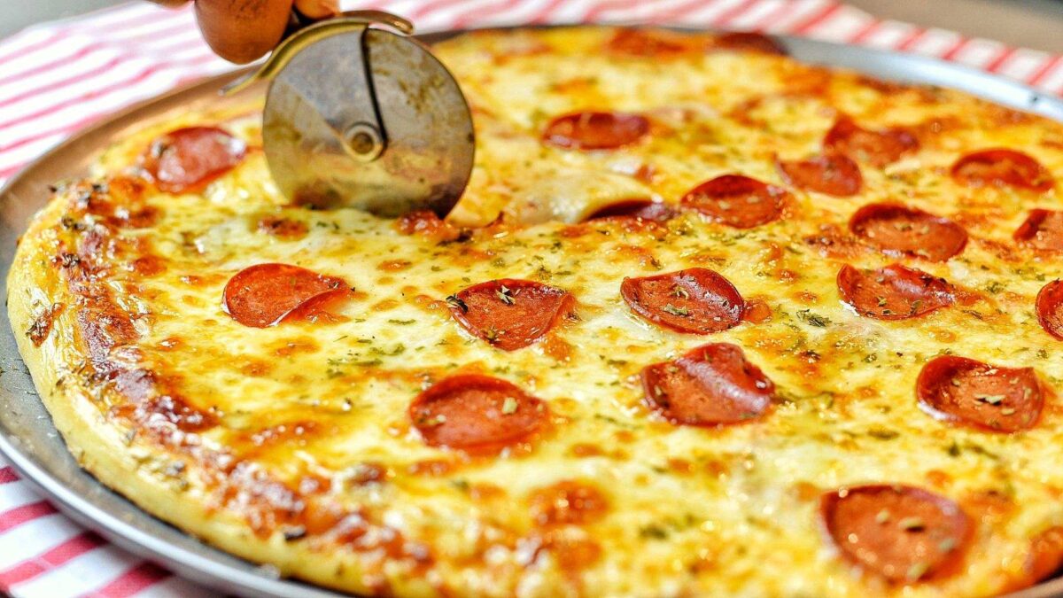 Double Turkey Pepperoni Pizza Dude That Cookz