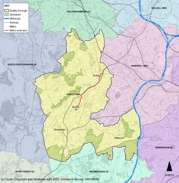 Dudley Metropolitan Borough Council Part One Spatial Strategy and