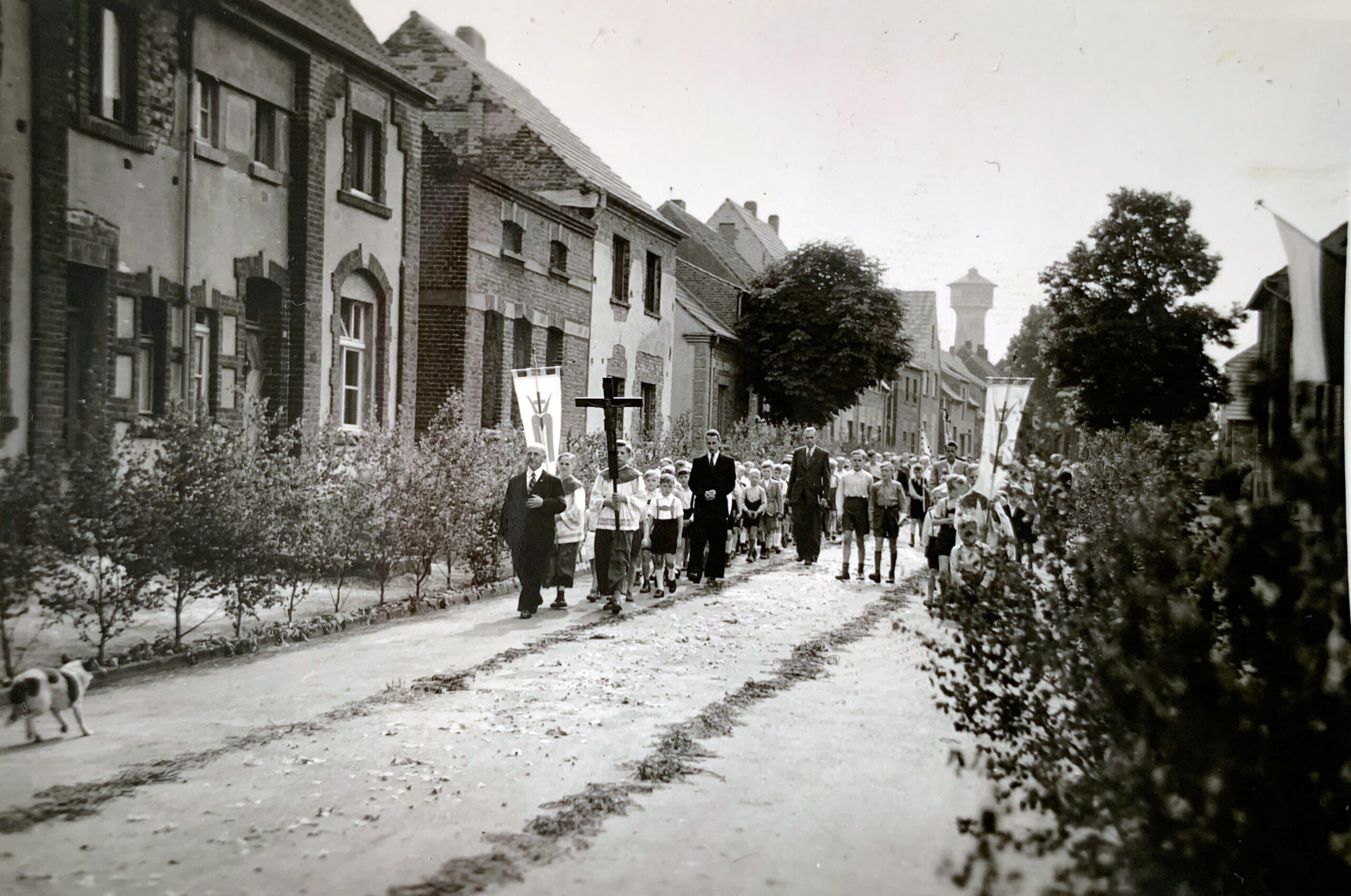 Erinnerungen an die FronleichnamProzession von 1950